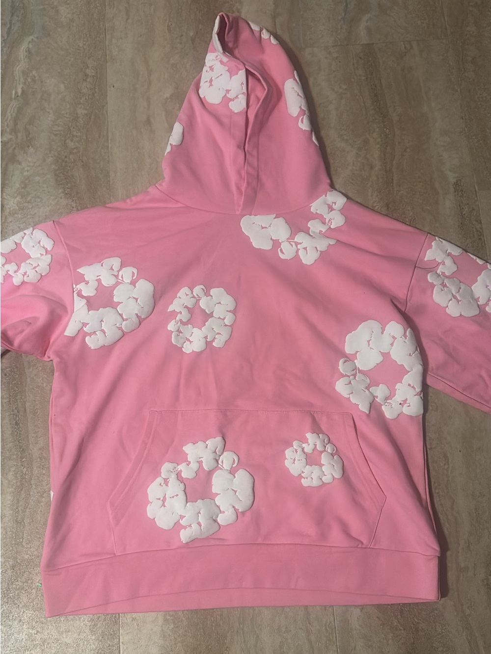Pink Denim Tears Hoodie